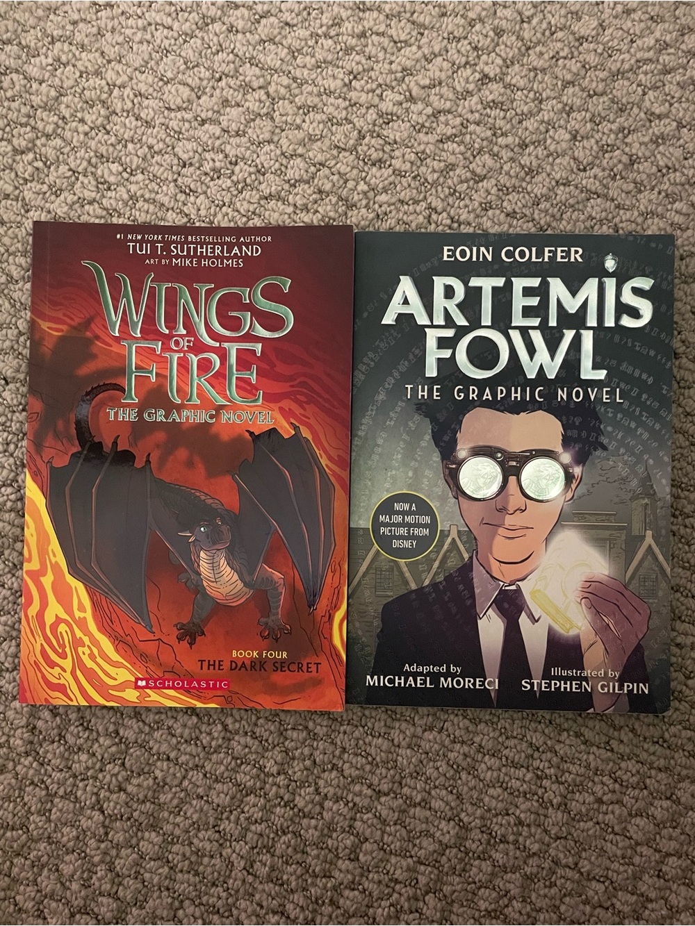 Wings of Fire and Artemis Fowl - Graphic Novels - Paperback